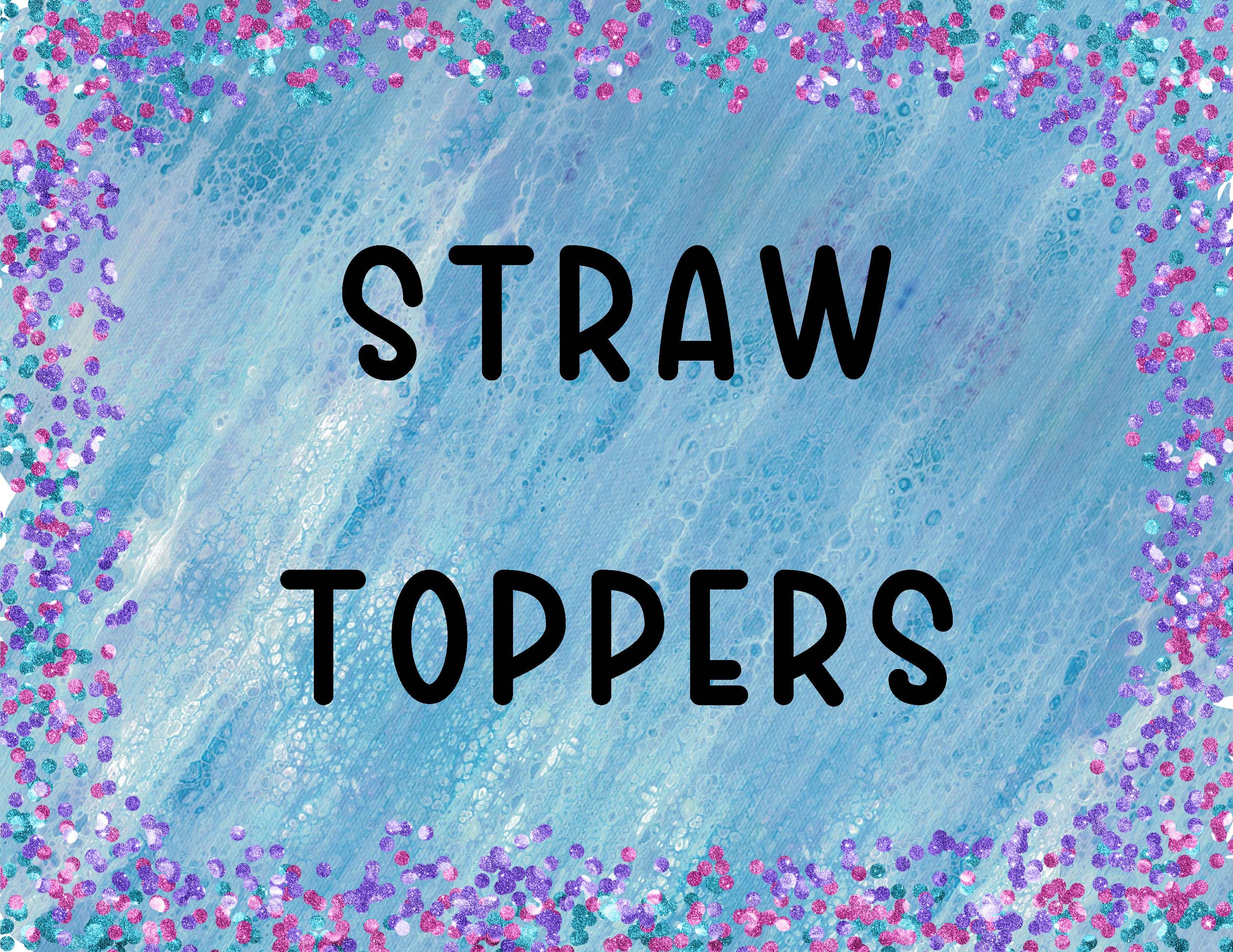 Straw Toppers – Southern Gem Creations