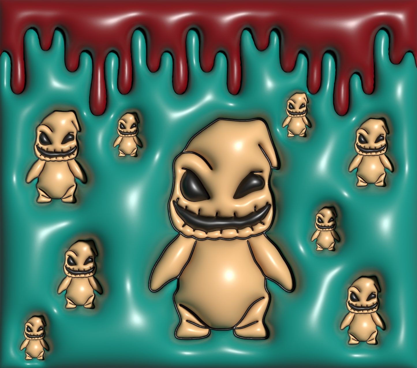 Halloween Horror 5 - 20 Oz Sublimation Transfer