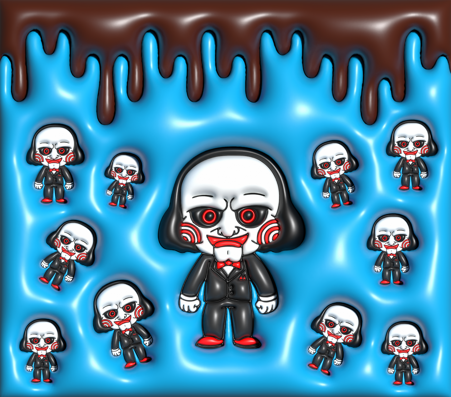 Halloween Horror 10 - 20 Oz Sublimation Transfer