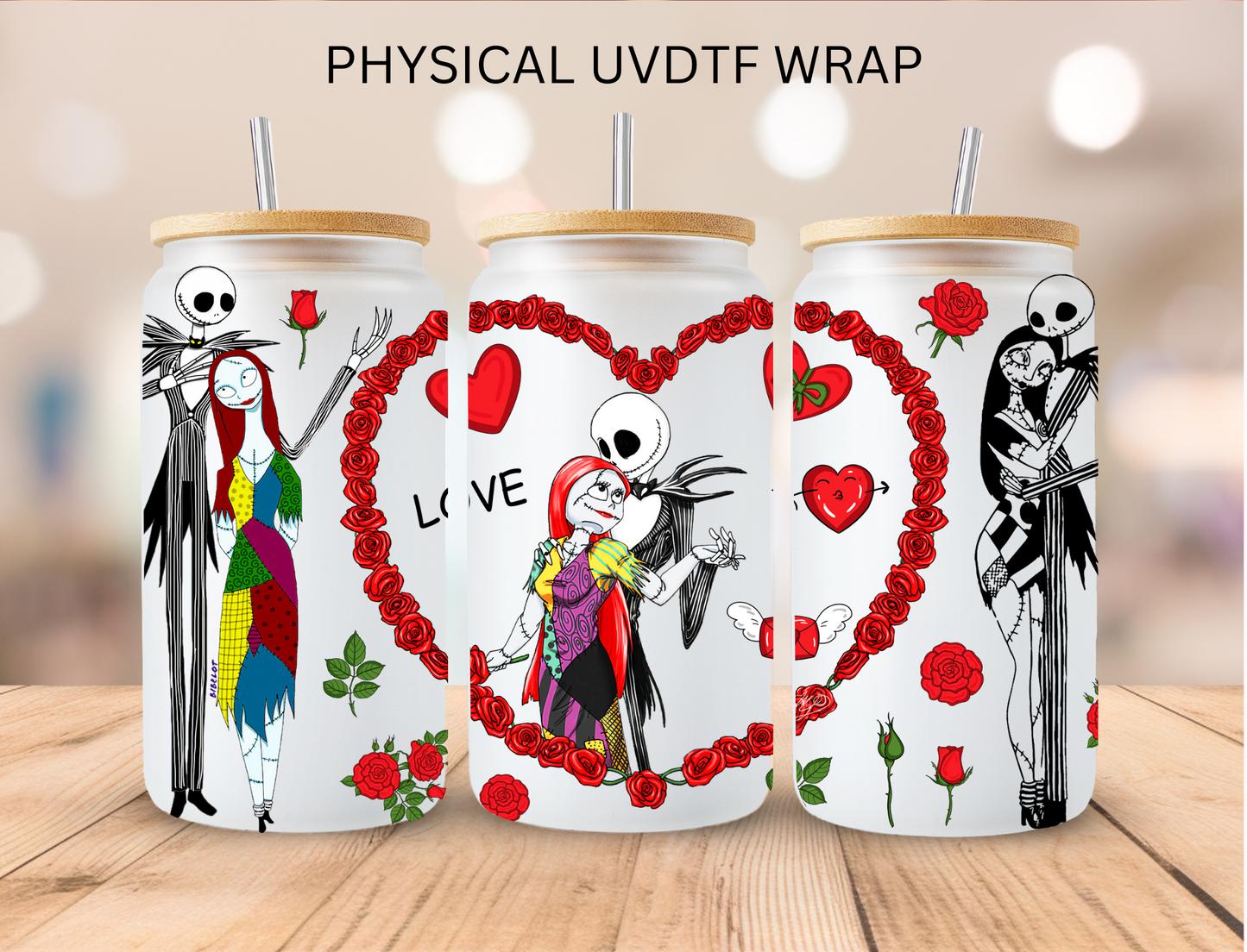 NBC Couple - 16 oz / 20 oz Libby UV DTF Wrap
