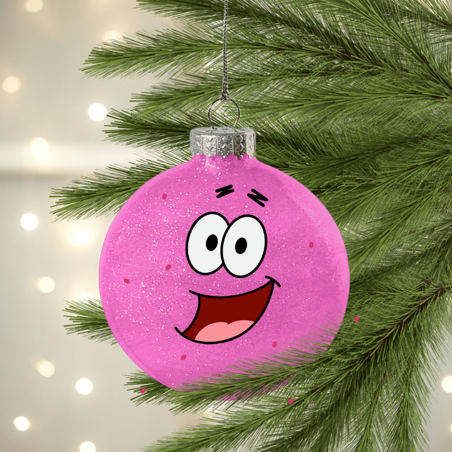 Star Character UV DTF Christmas Ornament Decal