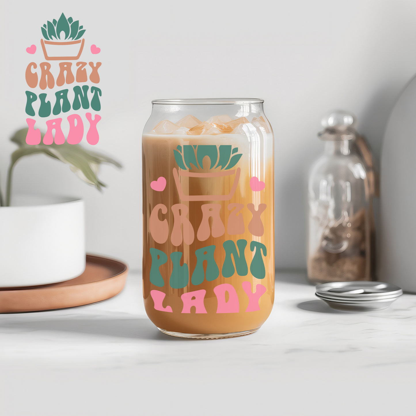 Crazy Plant Lady - UVDTF decals