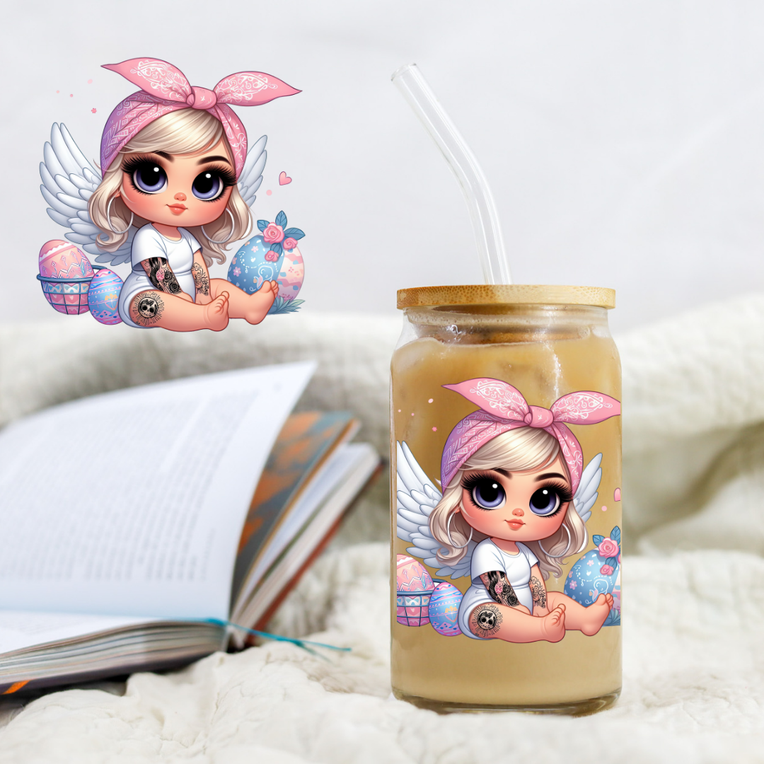 Chicano Easter Girl - UVDTF decals EXCLUSIVE DESIGNER