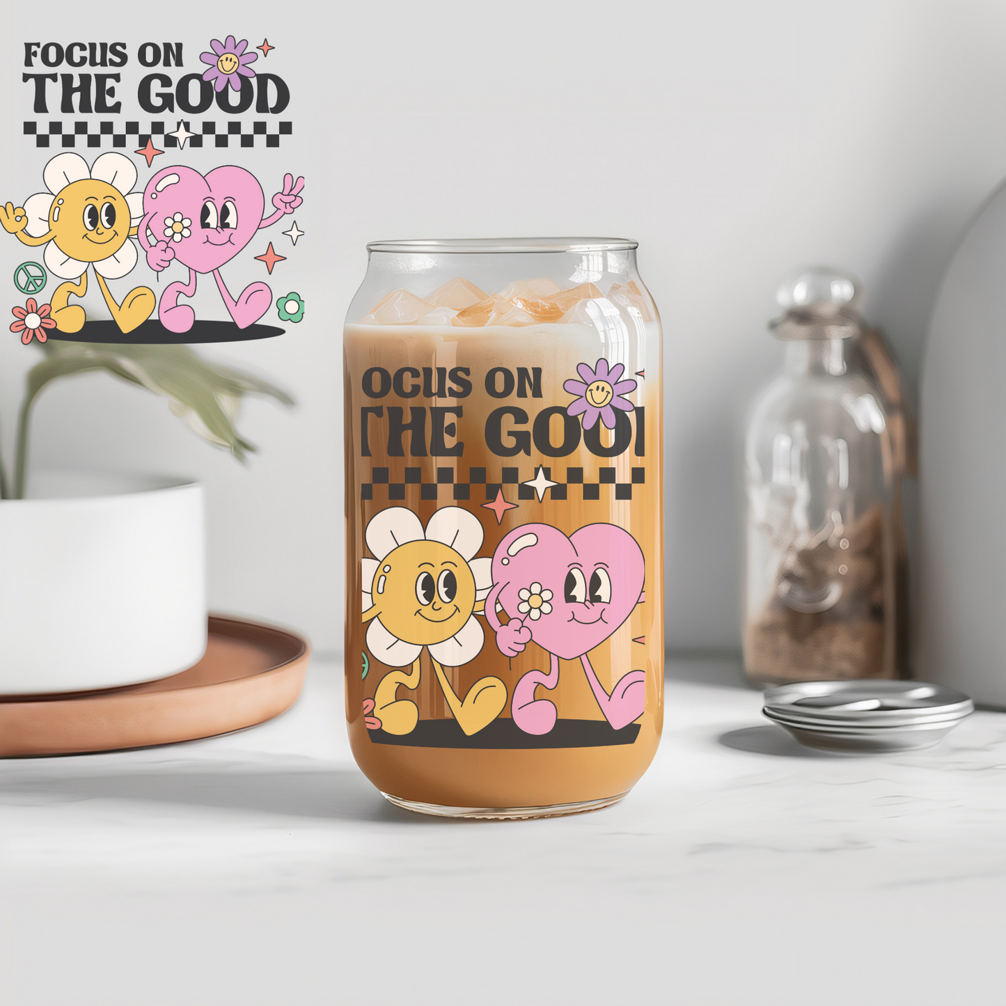 Focus on The Good - UVDTF decals