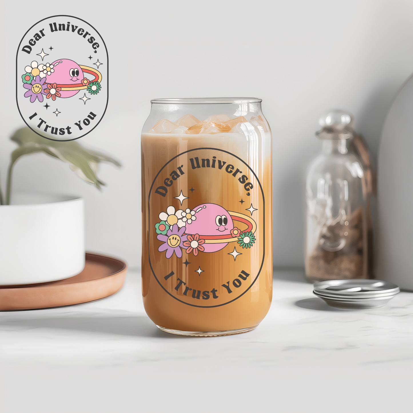 Dear Universe I Trust You - UVDTF decals