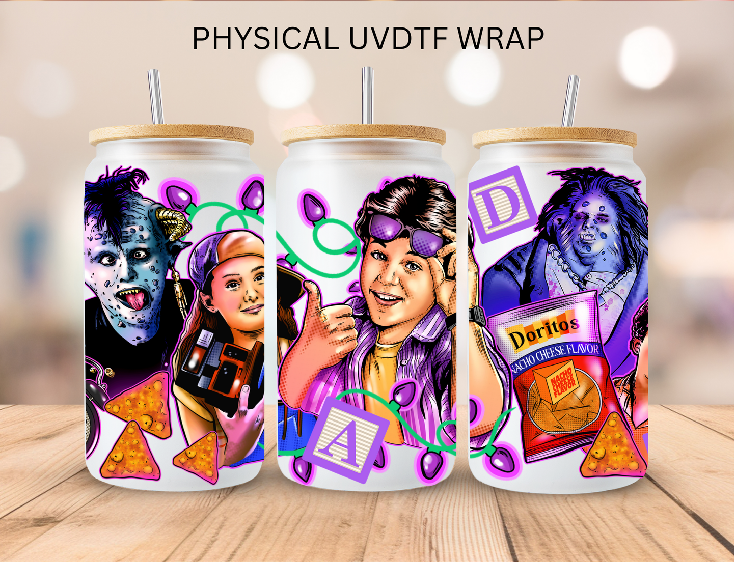 Monster Under The Bed - 16 oz / 20 oz Libby UV DTF