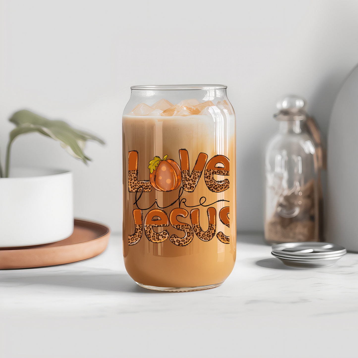 Fall Love Like Jesus - UVDTF Decals