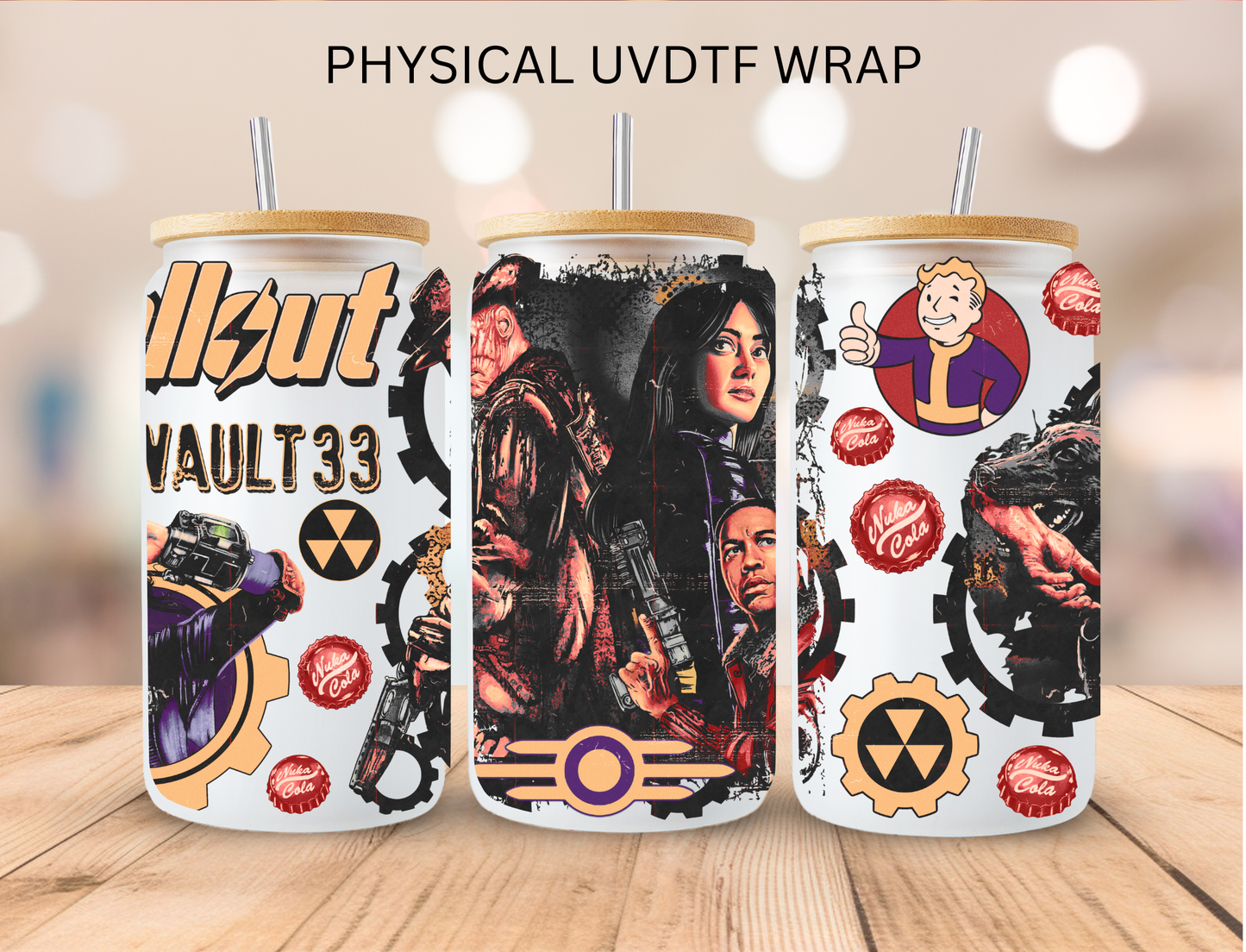 Fallout - 16 oz / 20 oz Libby UV DTF