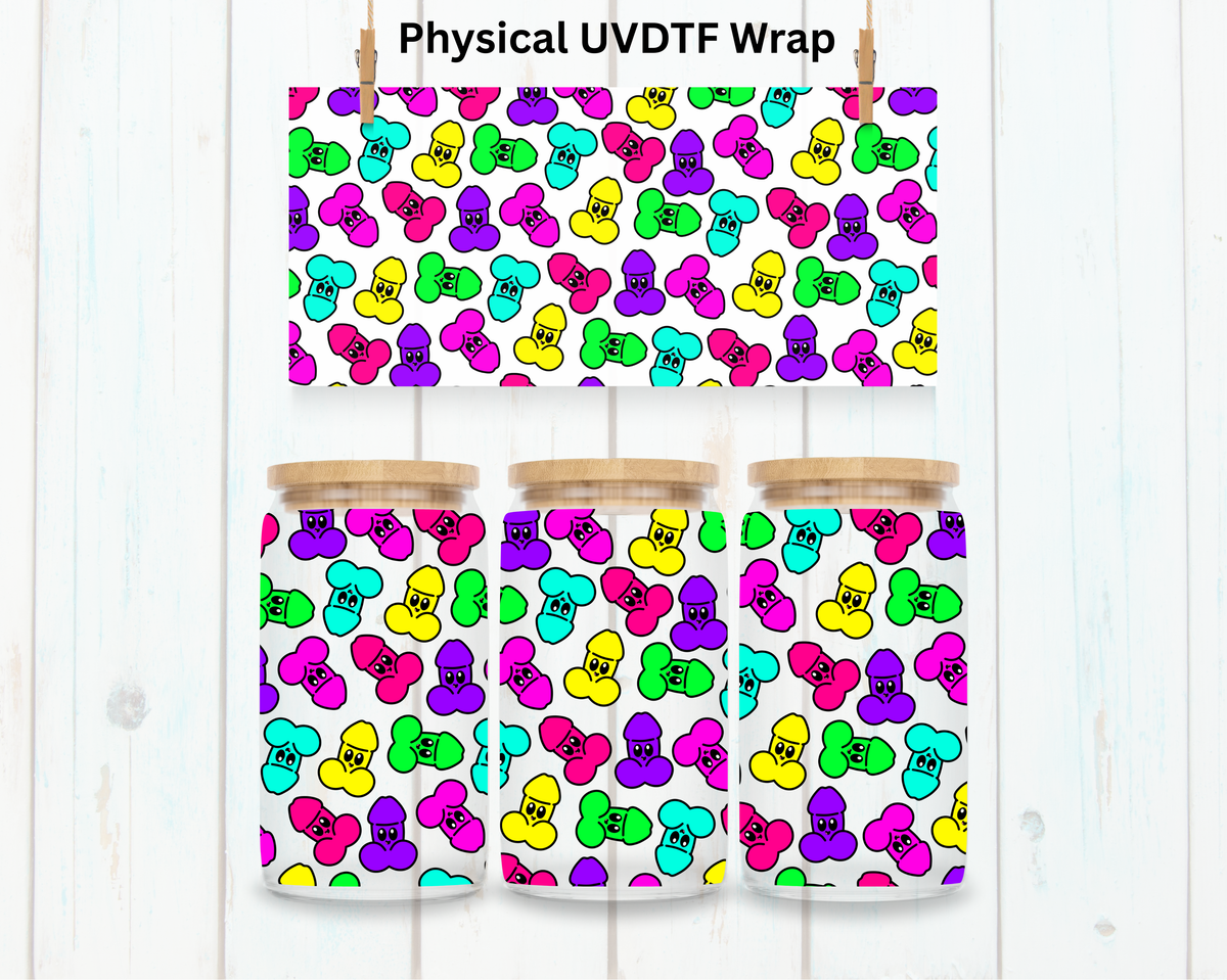 DISCLAIMER Naughty - 16 oz / 20 oz Libby UV DTF