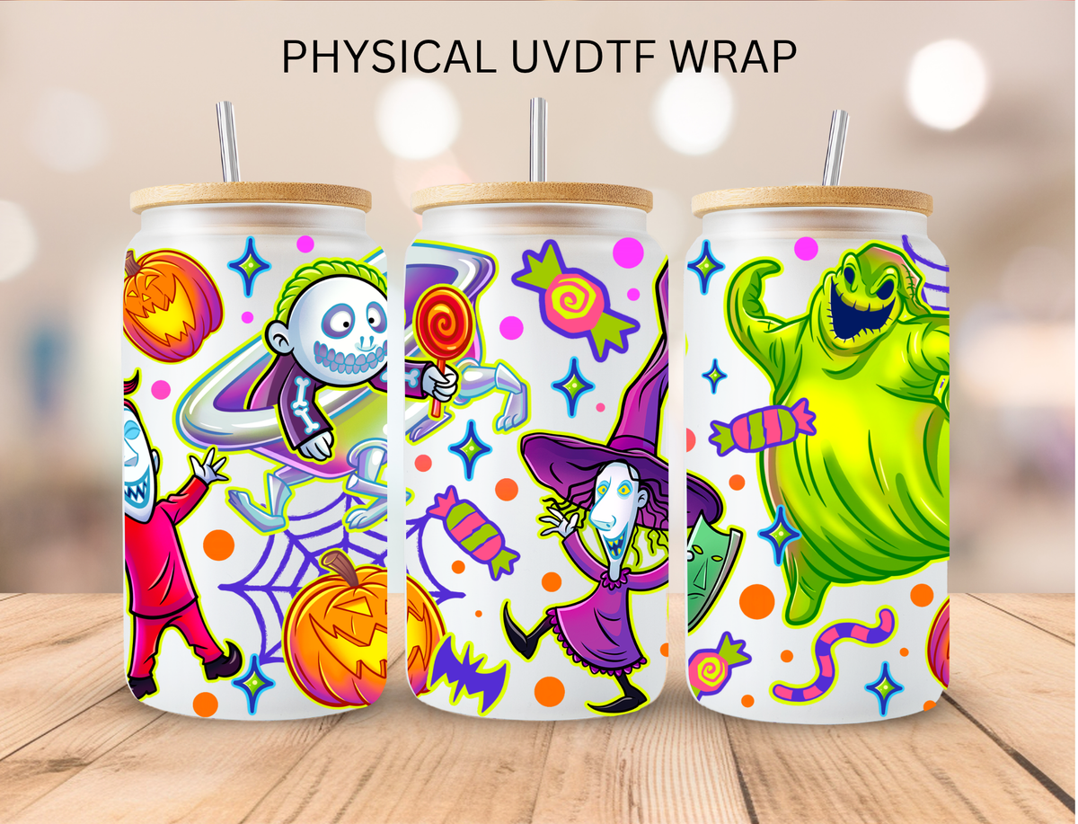 NBC Neon - 16 oz / 20 oz Libby UV DTF Wrap