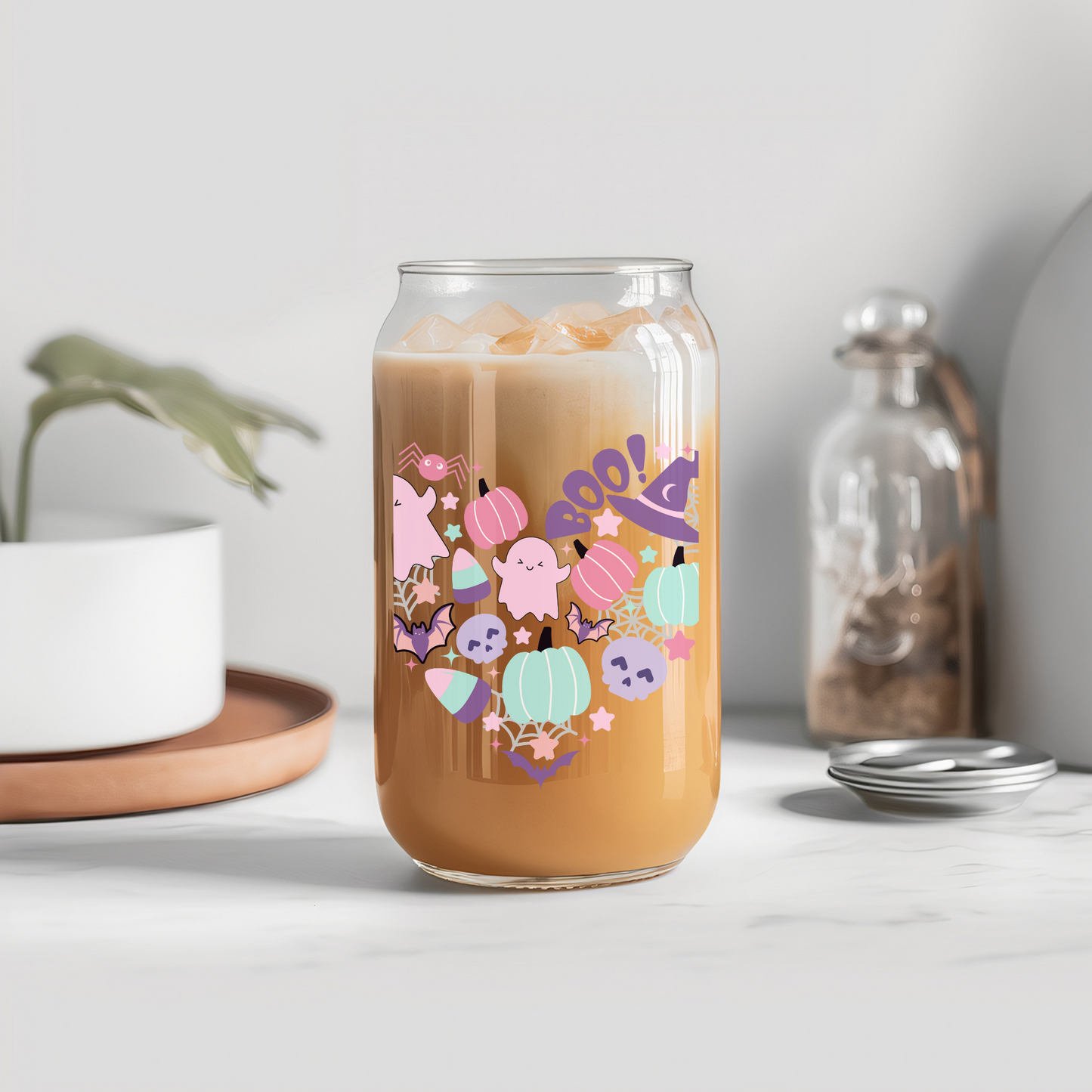 Halloween Boo Heart - UVDTF decals