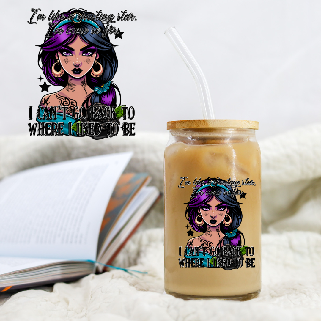 Bad Girl's Collection Jaz Princess I Cant Go Back - UV DTF Libby Decal CSTAGE EXCLUSIVE