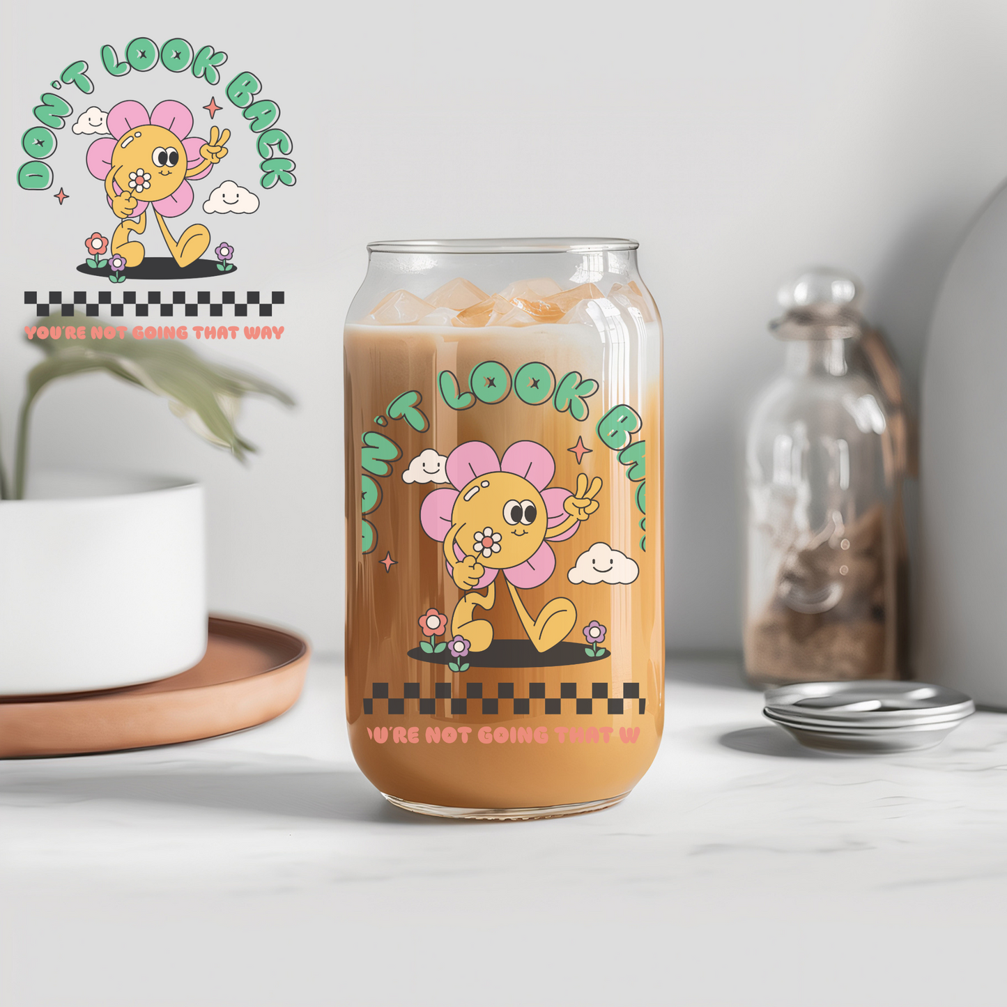 Don't Look Back - UVDTF decals