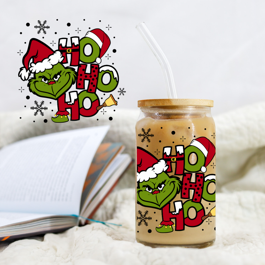 Christmas HoHoHo- UVDTF decals