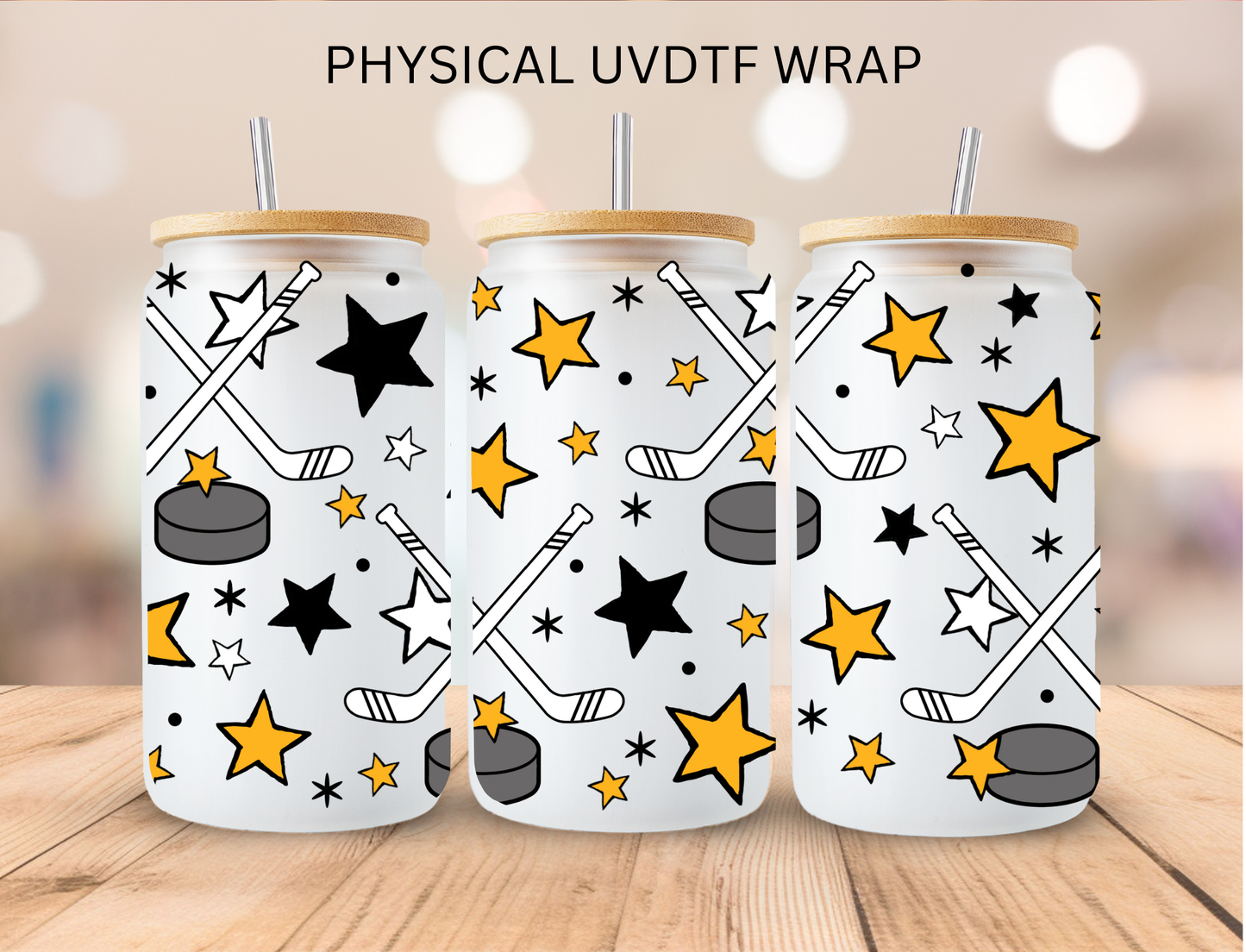Hockey - 16 oz / 20 oz Libby UV DTF