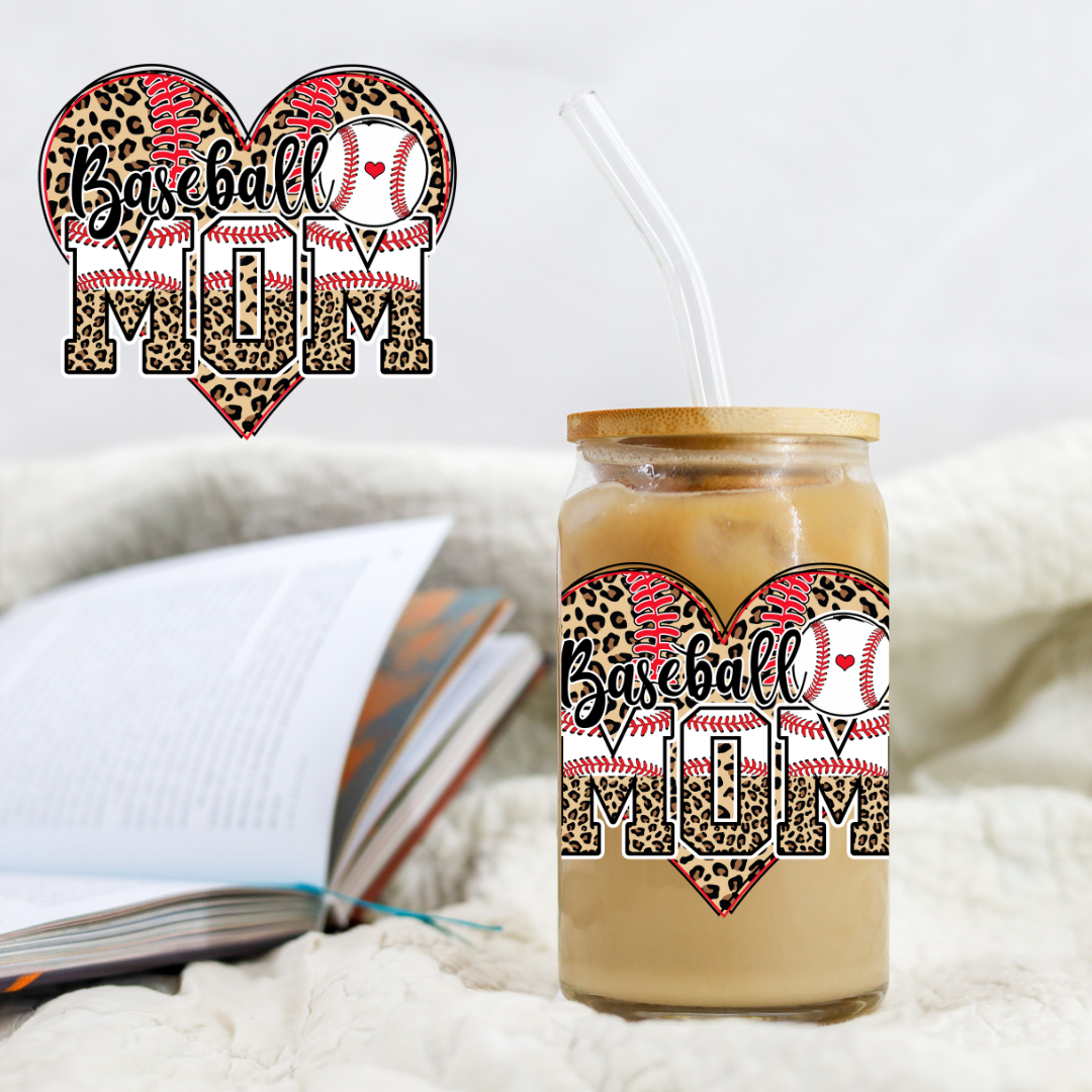 Baseball Mom - UVDTF decals