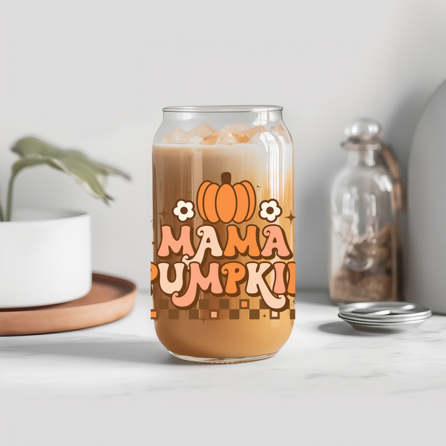 Fall Mama Pumpkin - UVDTF Decals