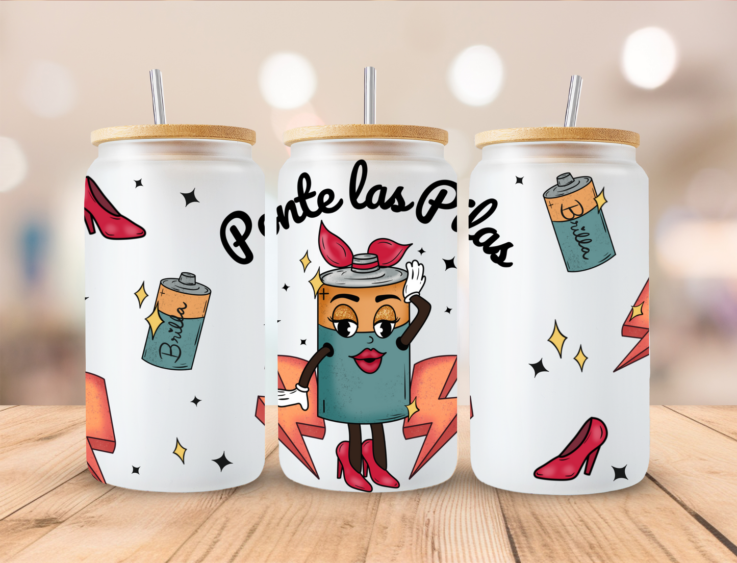 Ponte Las Pilas - 16 oz / 20 oz Libby UV DTF Wrap