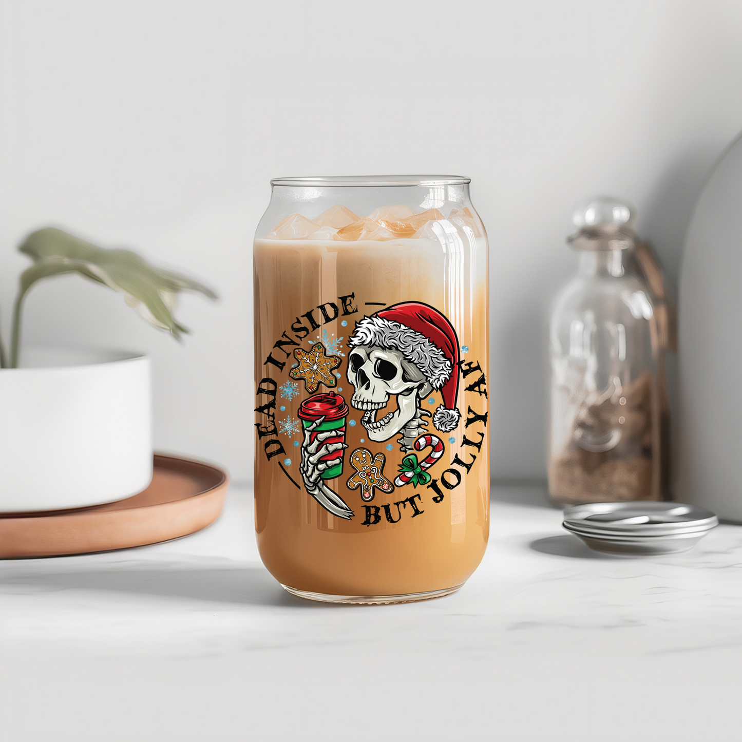 Dead Inside But Jolly - UVDTF Decals