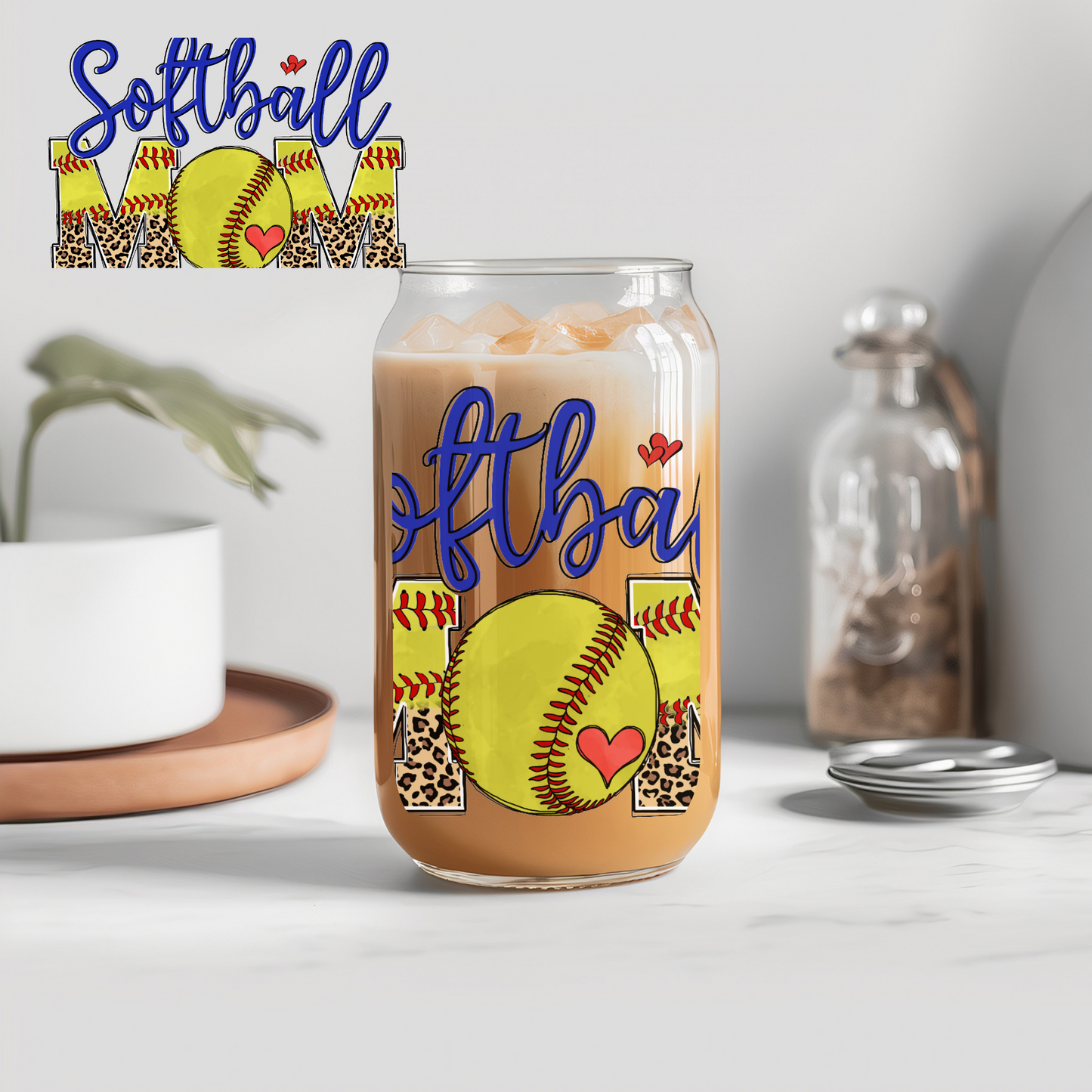 Softball Mom - UVDTF decals