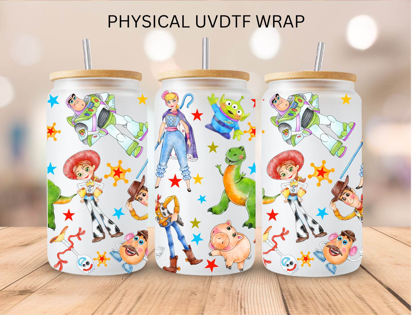 Toy Friends - 16 oz / 20 oz Libby UV DTF