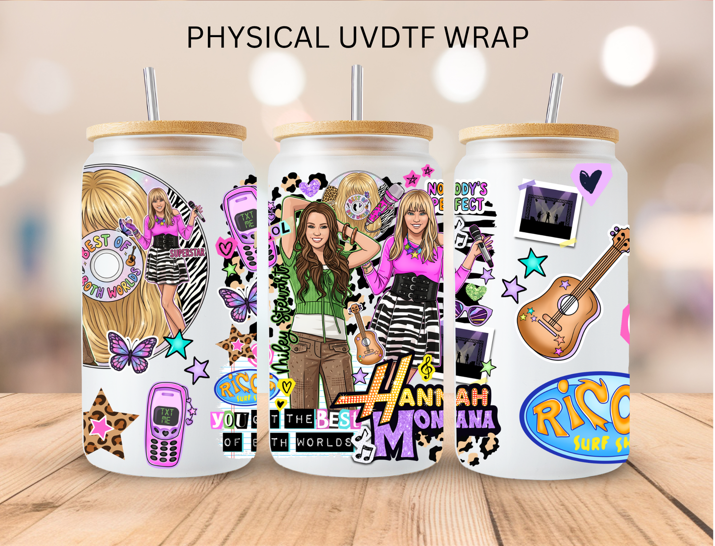 Hannah Best Of Both Worlds - 16 oz / 20 oz Libby UV DTF Wrap