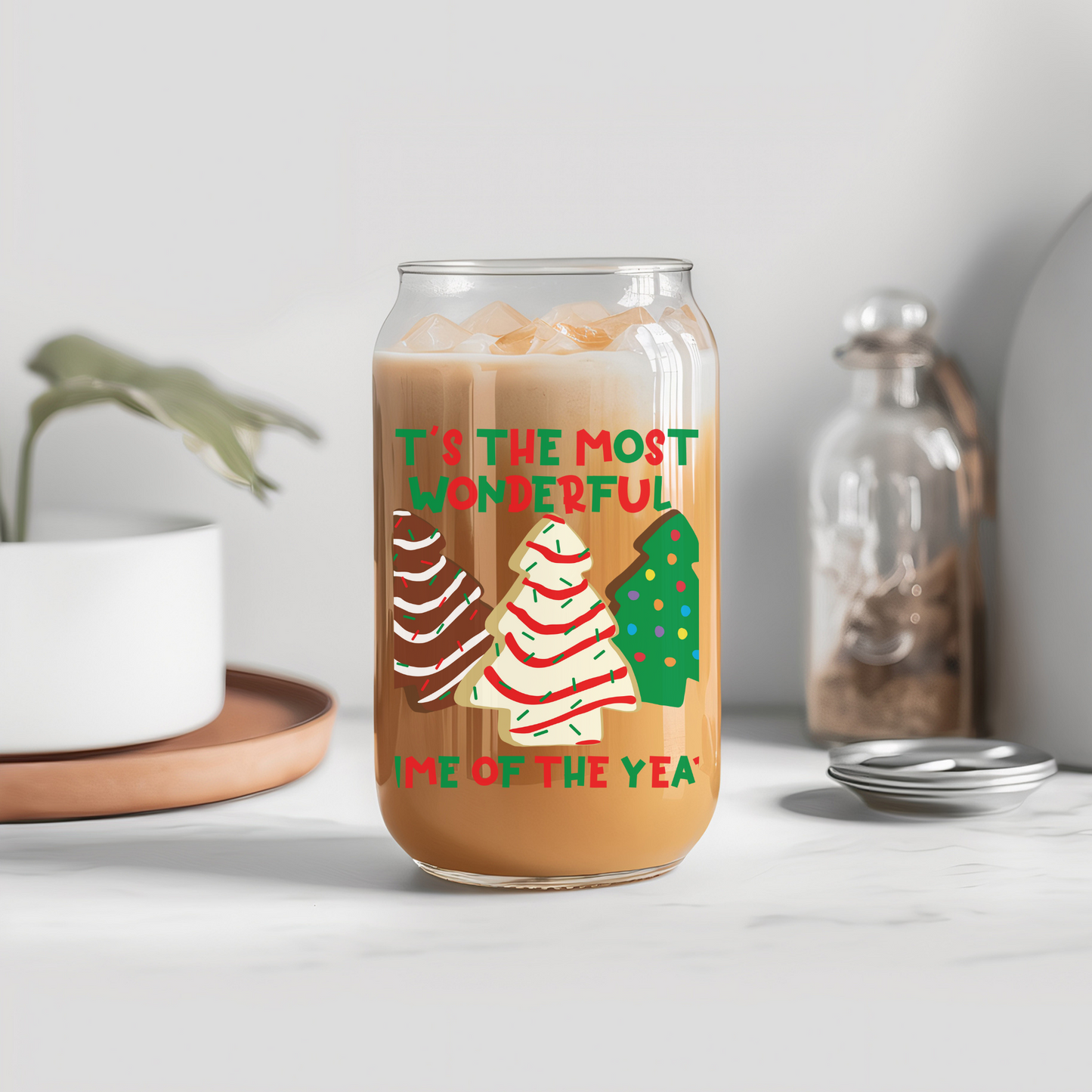 Christmas It's The Most Wonderful Time Of The Year - UVDTF decals RTS