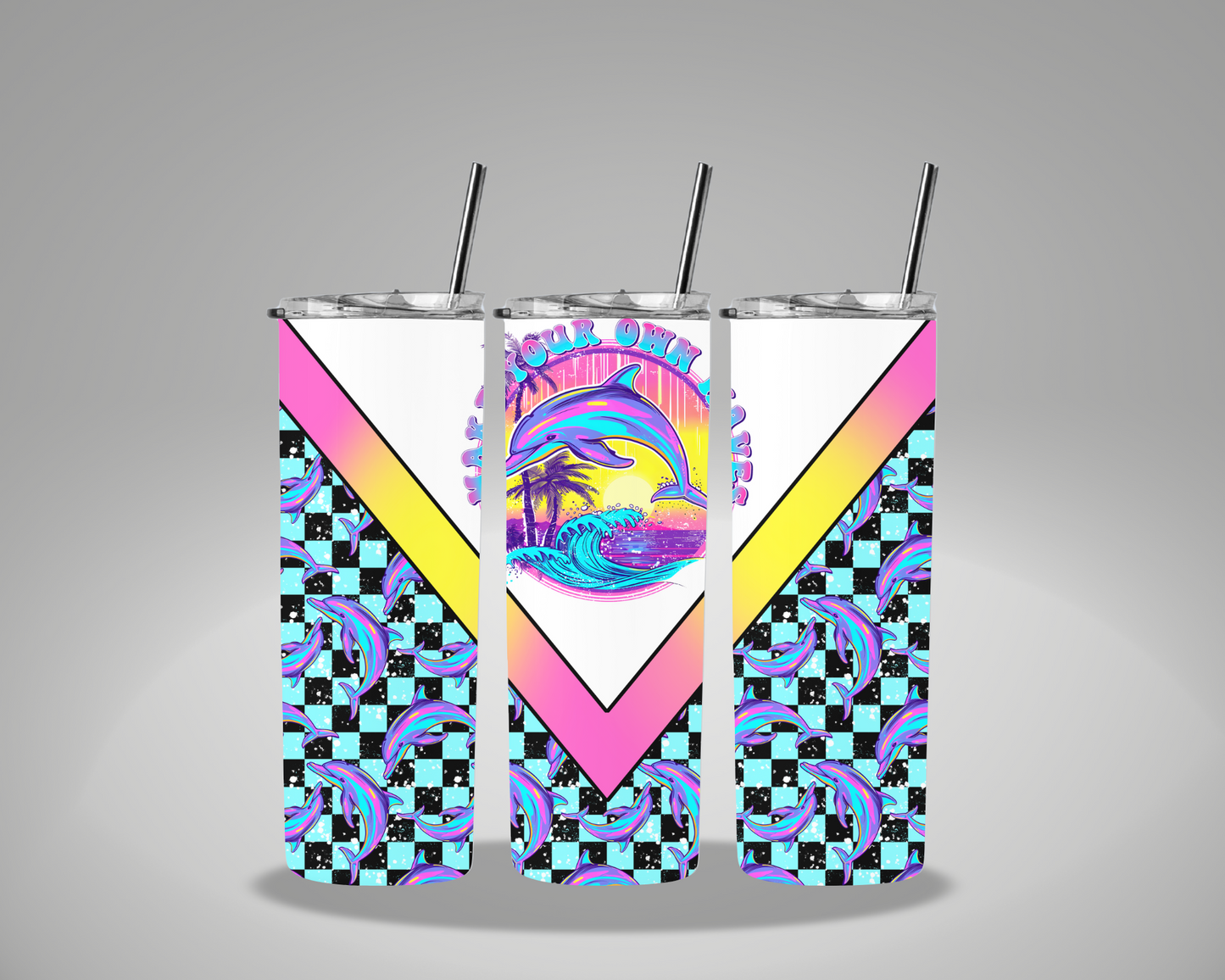 Make Your Own Waves - 20oz Skinny Tumbler Wrap EEE EXCLUSIVE