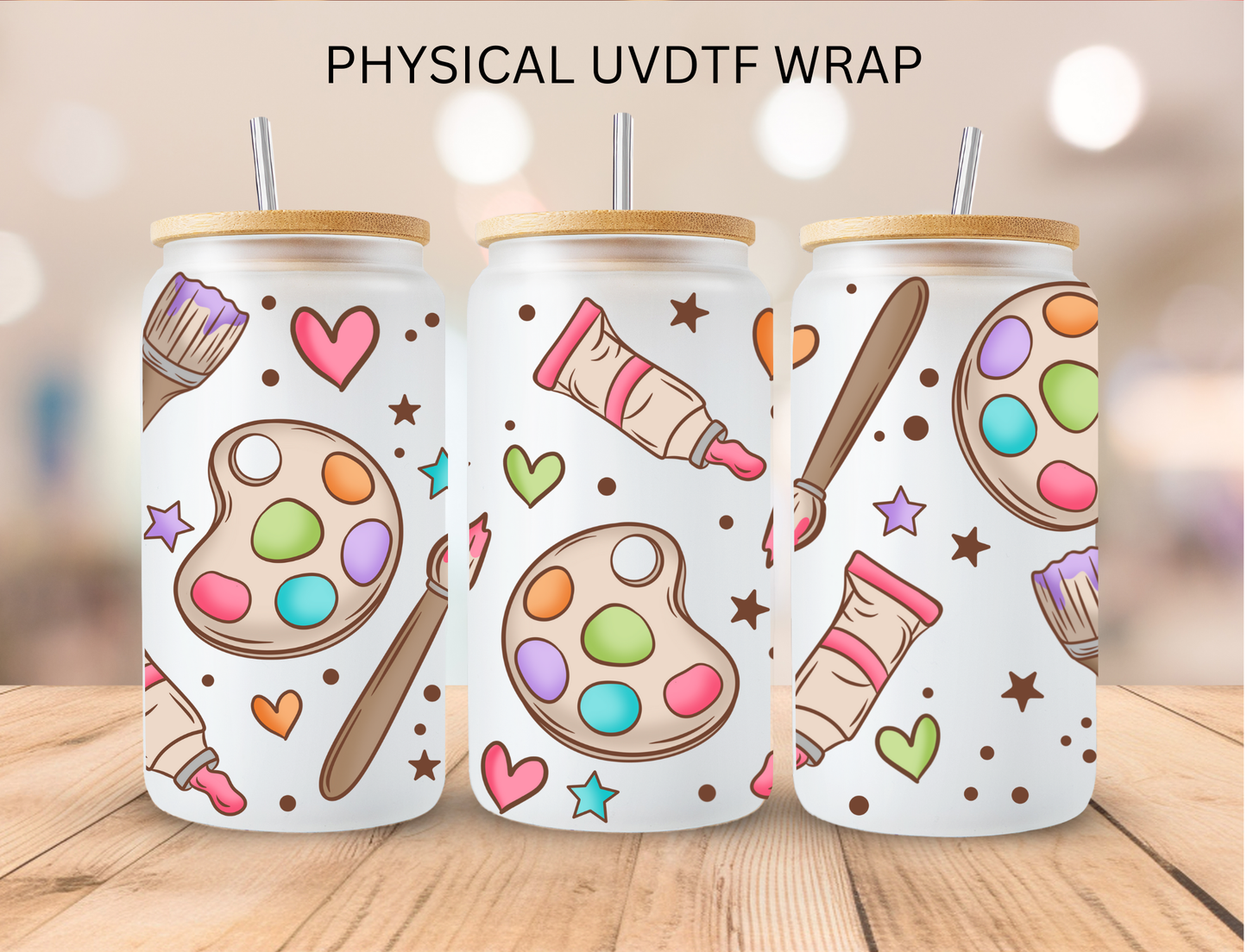 Painting Aesthetic - 16 oz / 20 oz Libby UV DTF