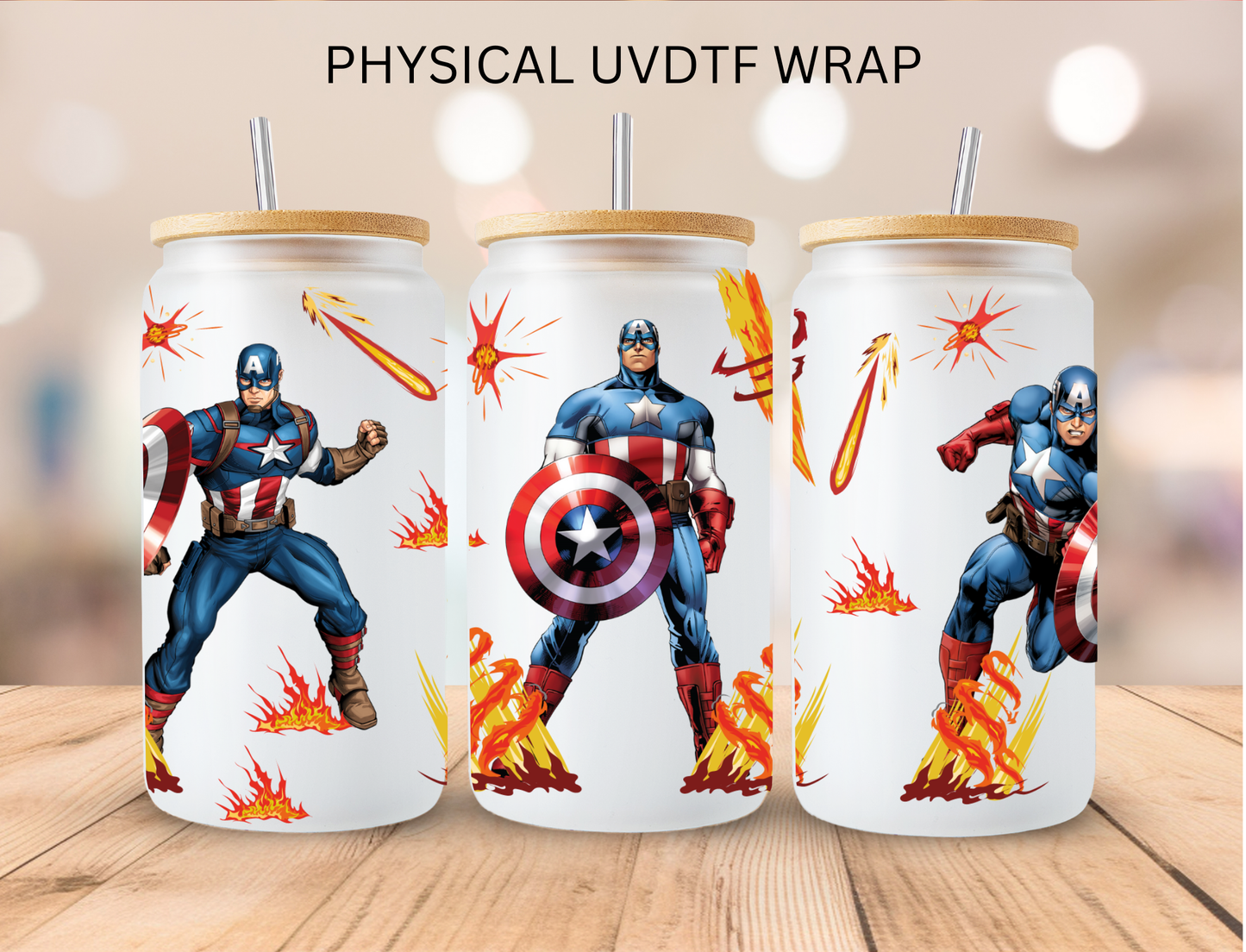 Mr America - 16 oz / 20 oz Libby UV DTF