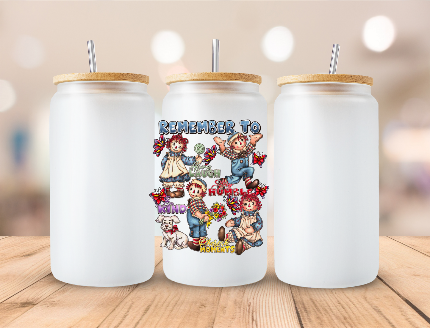 Raggedy Ann - UVDTF Decals EXCLUSIVE DESIGN