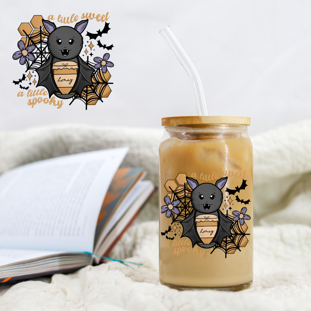 A Little Sweet A Little spooky Bat - UVDTF decals EXCLUSIVE DESIGNER
