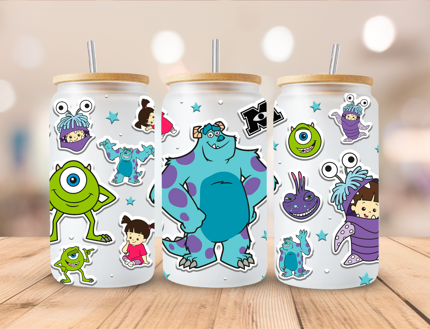 Monster Games - 16 oz / 20 oz Libby UV DTF Wrap