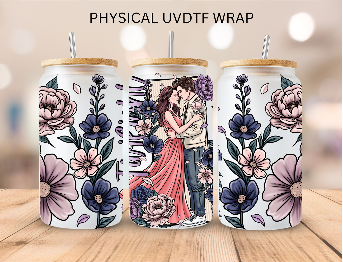 Twilight - 16 oz / 20 oz Libby UV DTF Wrap