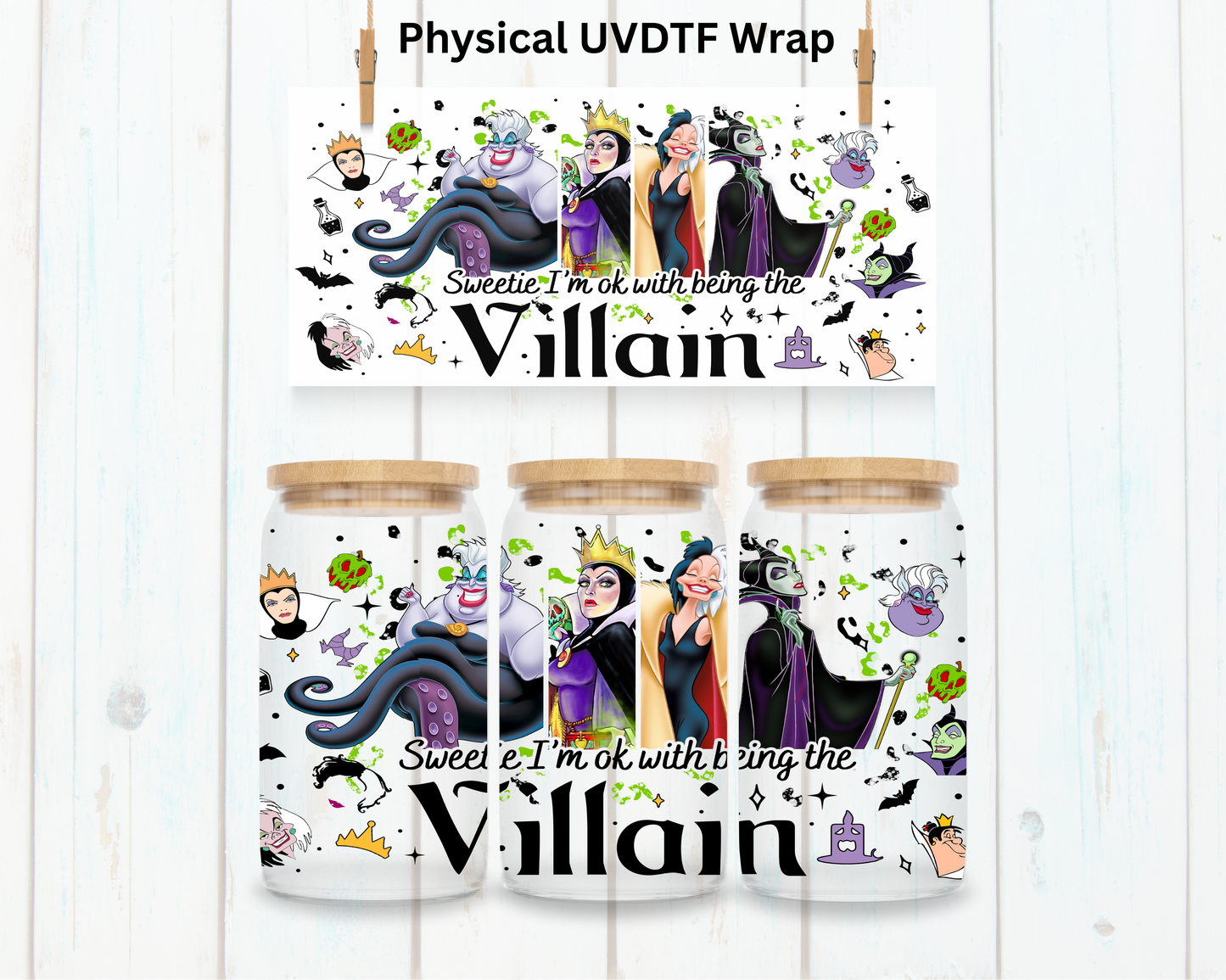Villain Crew - 16 oz / 20 oz Libby UV DTF