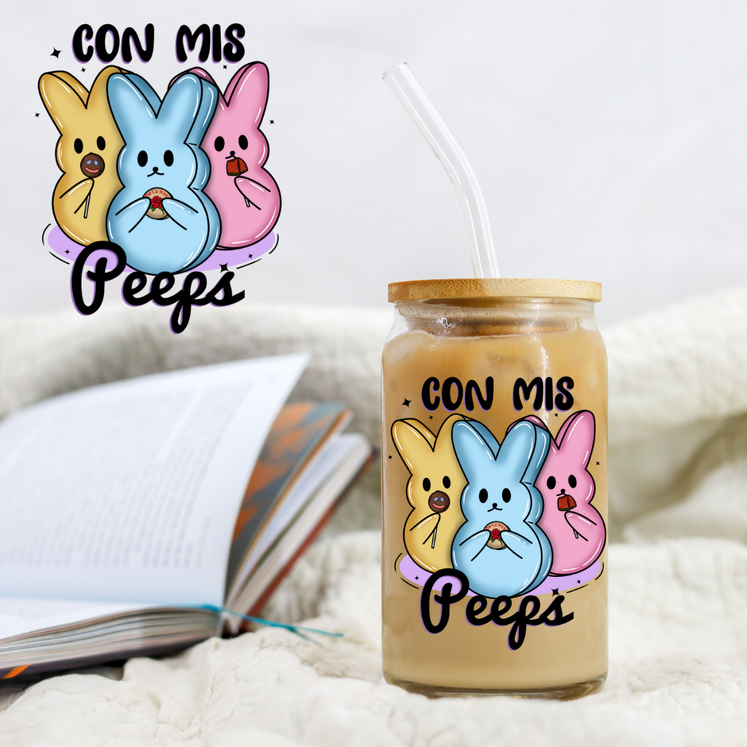 Chicano Con Mis Peeps Easter - UVDTF decals EXCLUSIVE DESIGNER