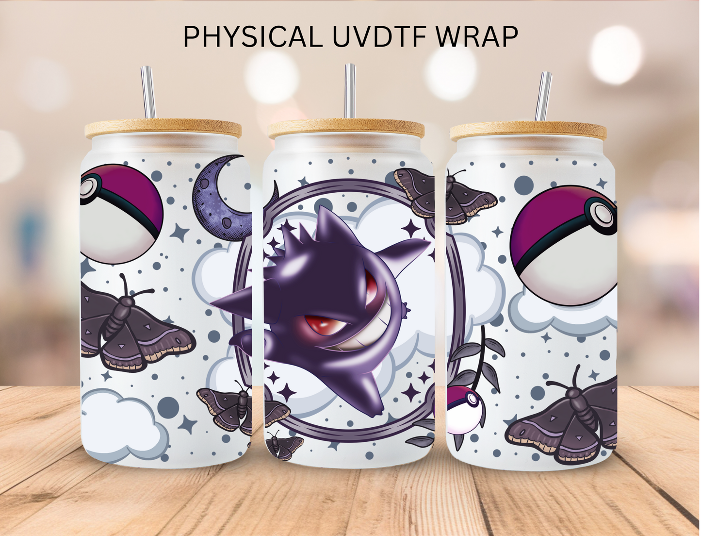 Midnight Poke Guy - 16 oz / 20 oz Libby UV DTF