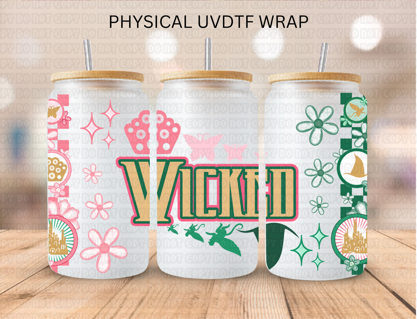 Wicked Hearts - 16 oz / 20 oz Libby UV DTF