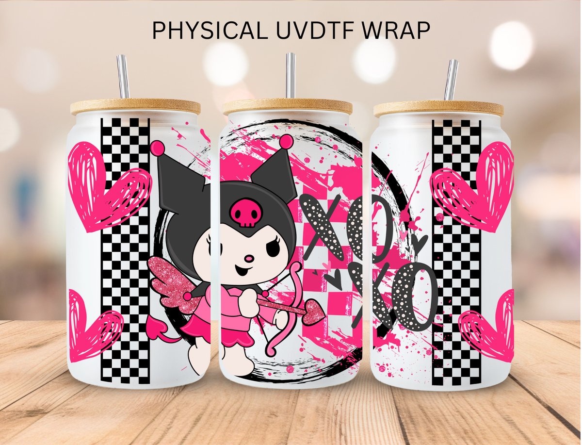 XOXO Kuromi - 16 oz / 20 oz Libby UV DTF (Copy)