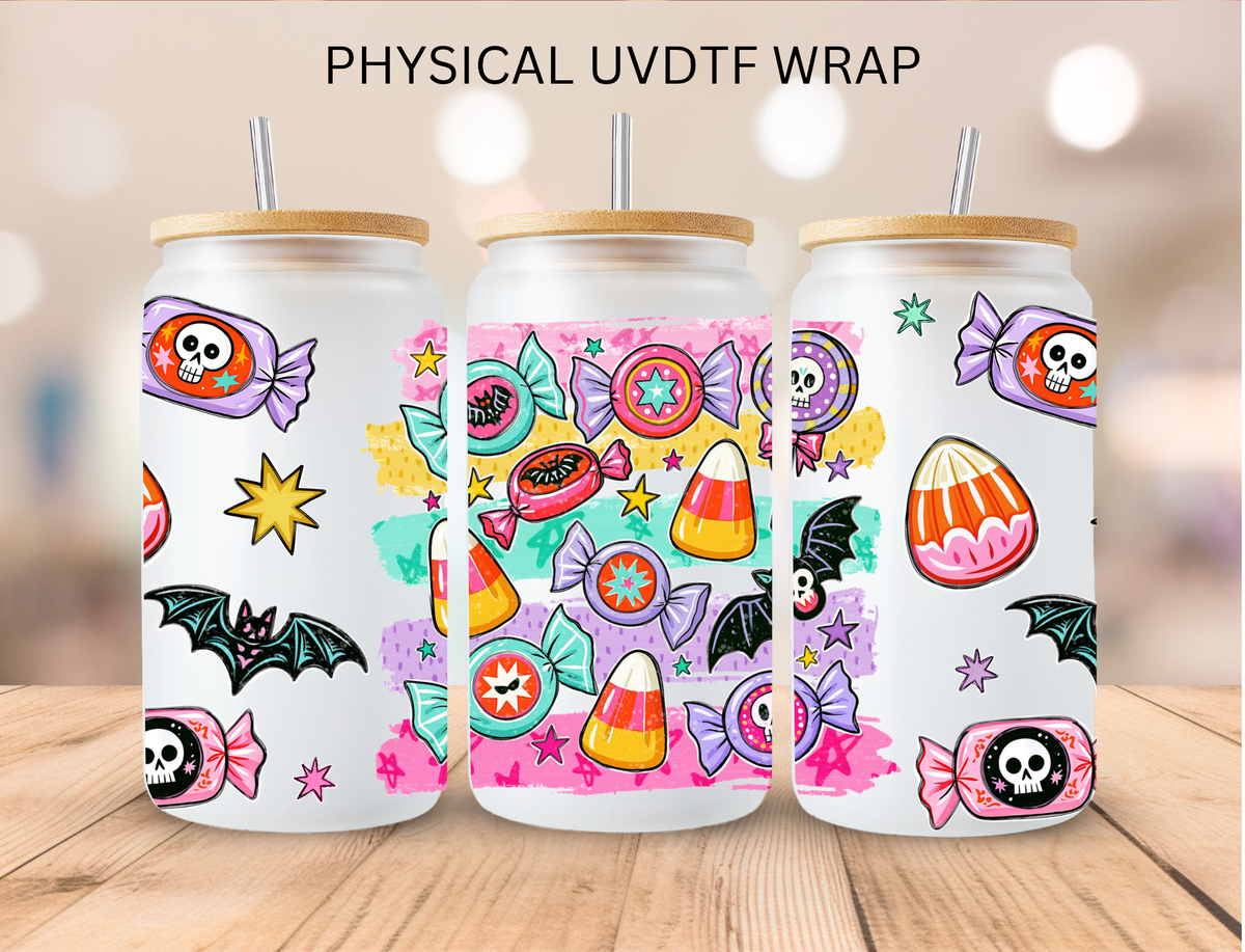 Pastel Halloween Mix - 16 oz / 20 oz Libby UV DTF Wrap