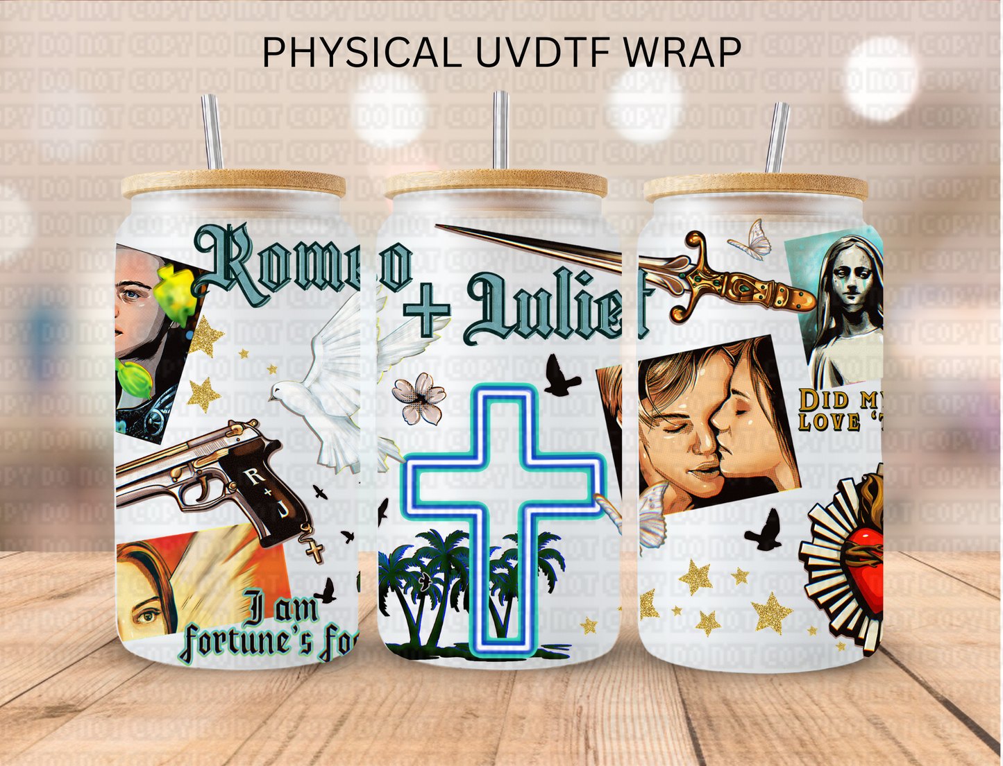 Romeo Juliet - 16 oz / 20 oz Libby UV DTF