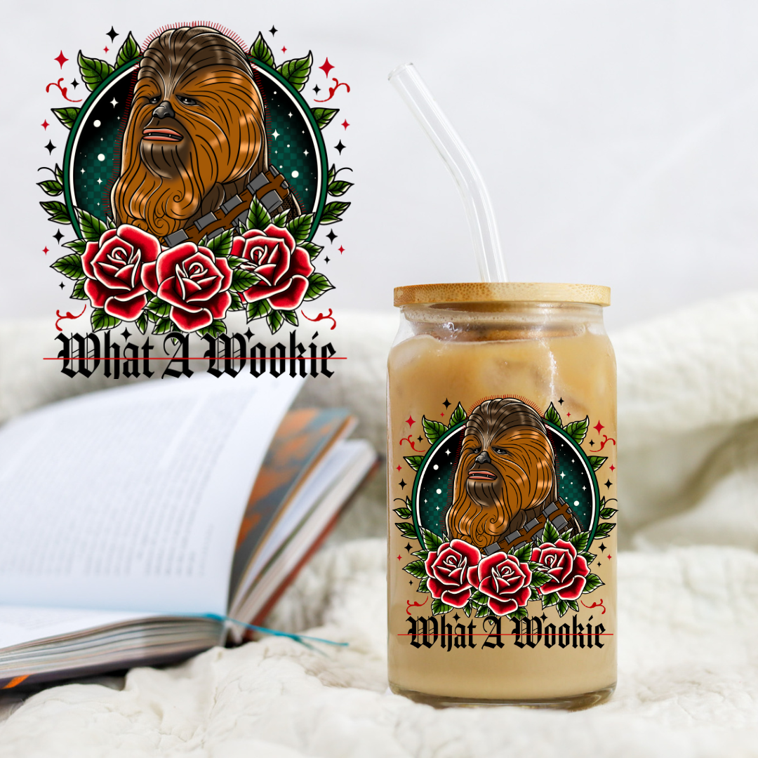 What a Wookie Star Hero - UV DTF Libby Decal SUPRIMA EXCLUSIVE