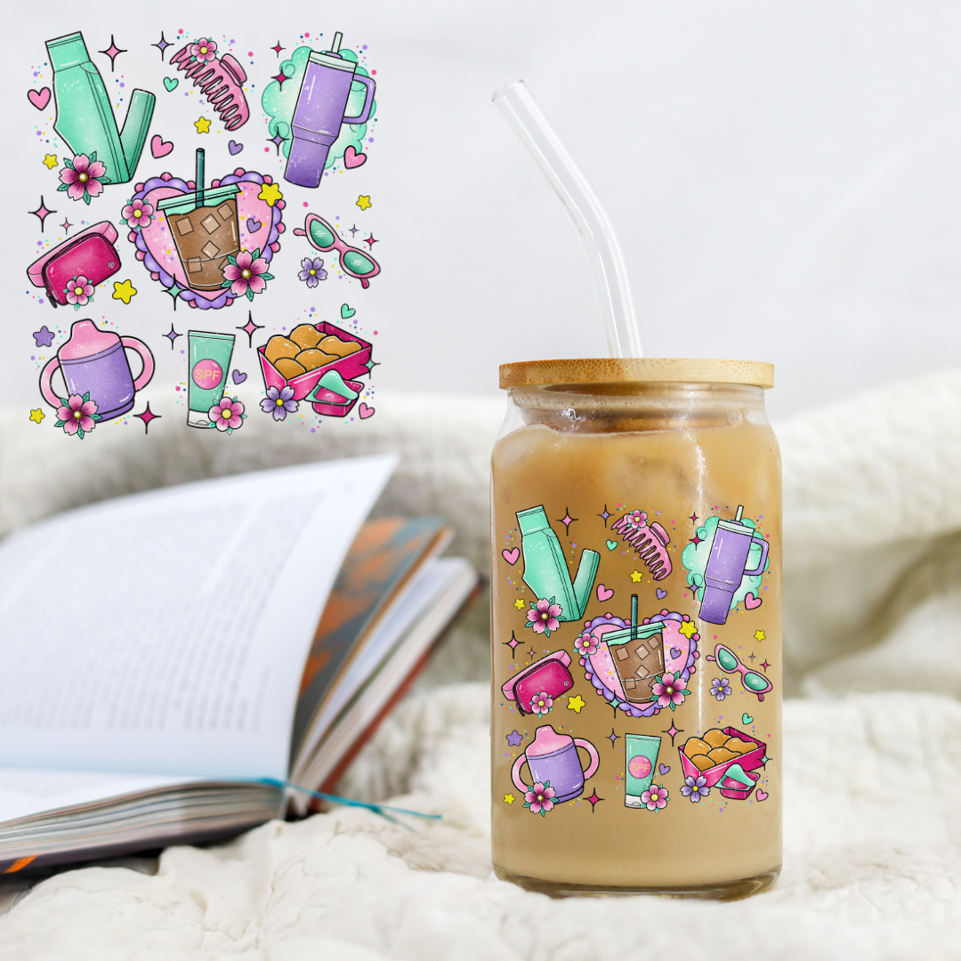 Mom Life Mashup - UV DTF Libby Decal Gravitee Exclusive