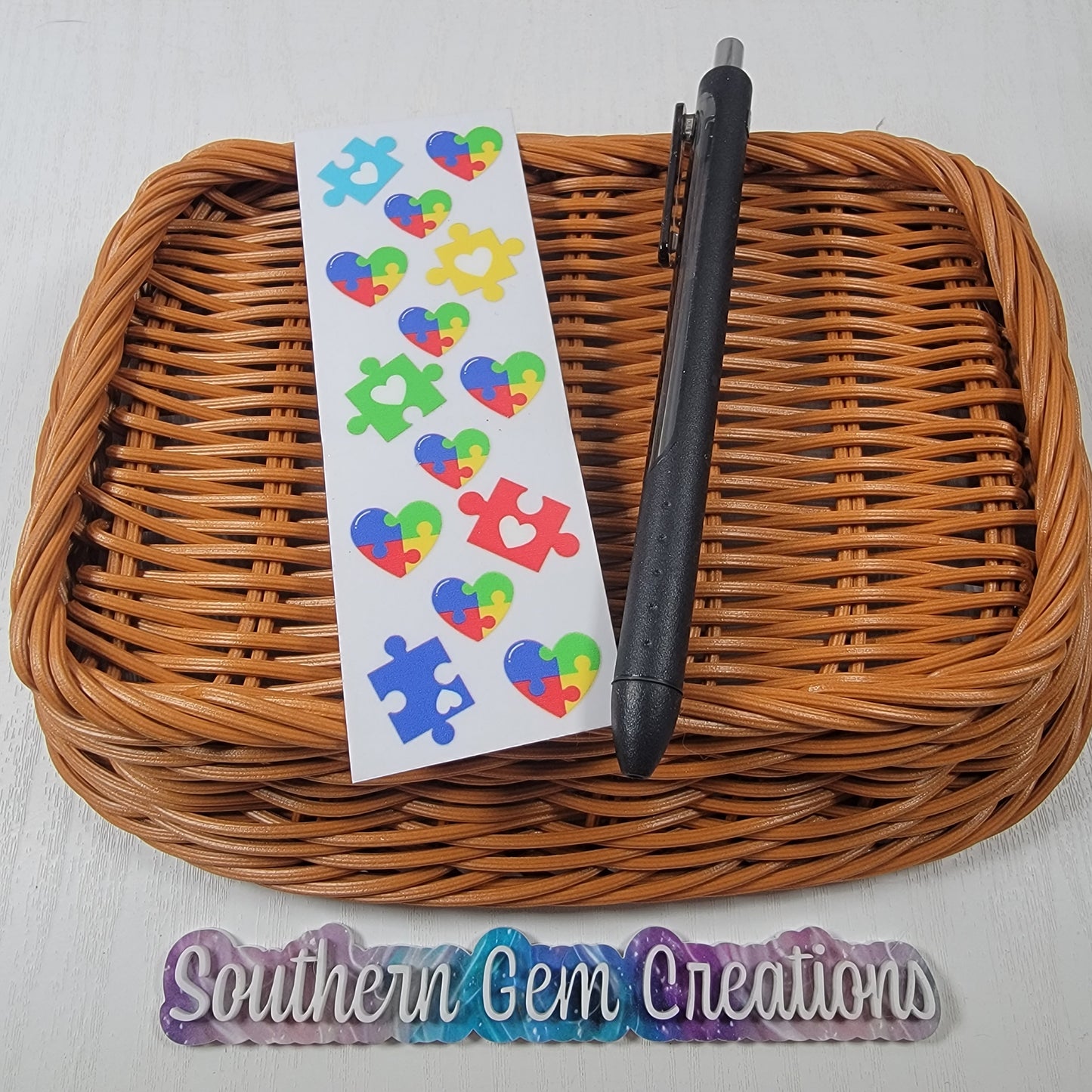 Autism - UVDTF Pen Wrap RTS