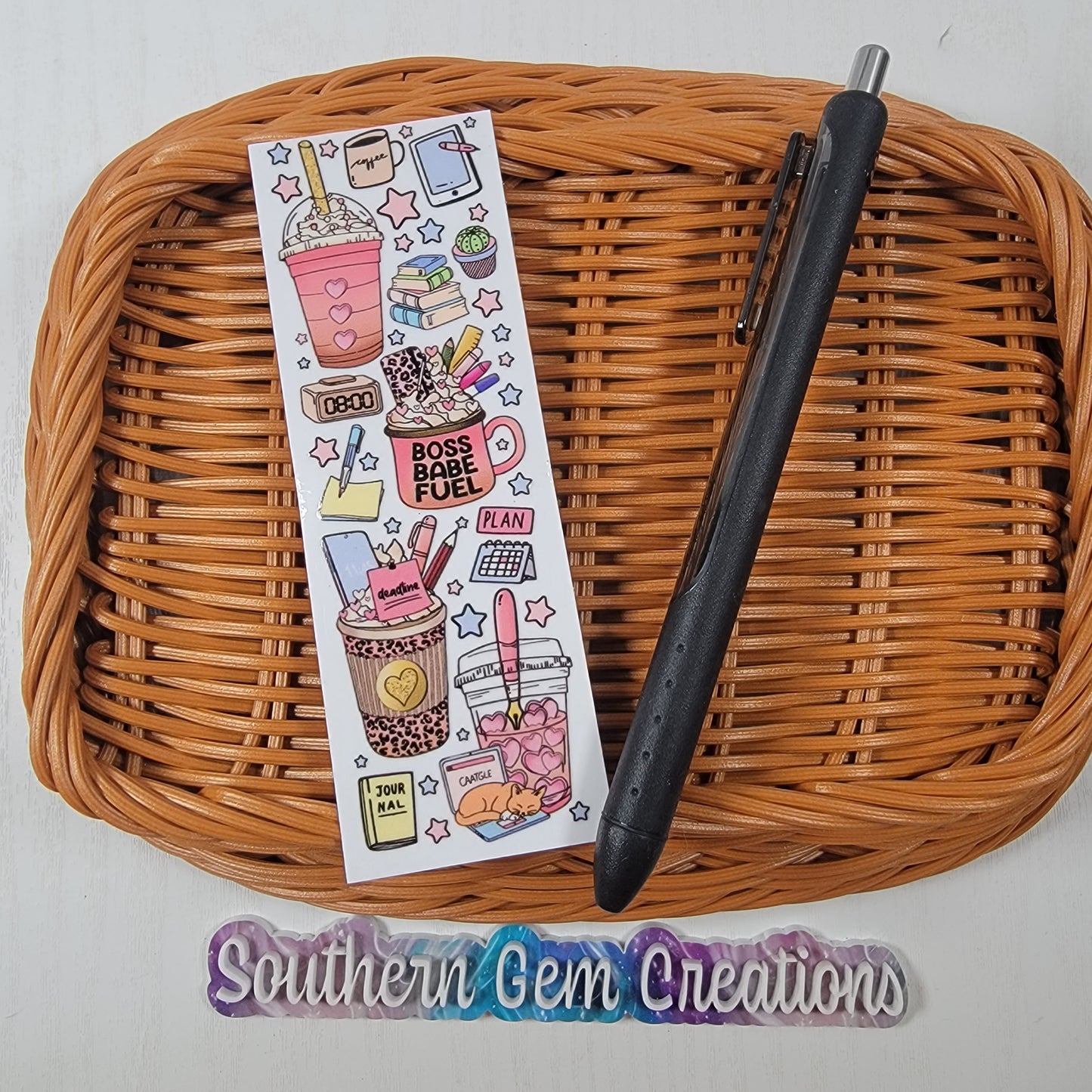 Boss Babe Fuel - UVDTF Pen Wrap RTS