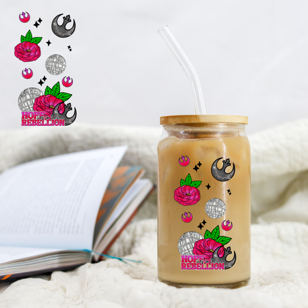 VER 3 Hope For The Rebellion Star Hero - UV DTF Libby Decal NEACE CO EXCLUSIVE