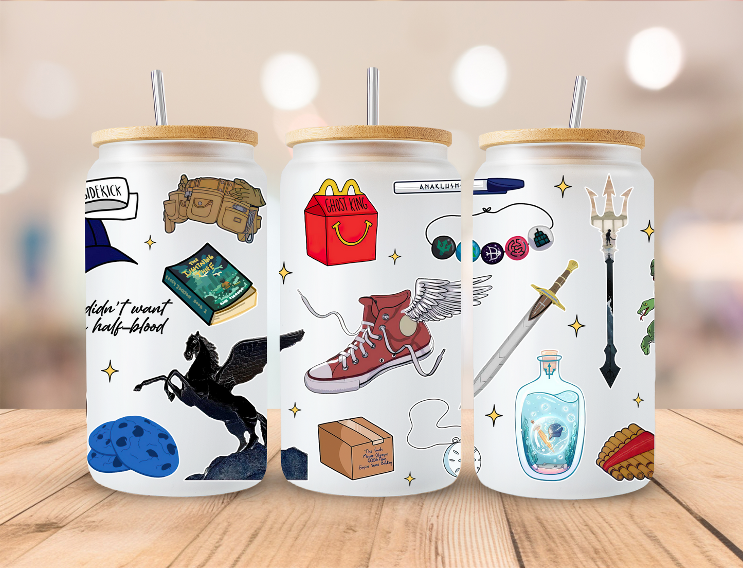 Percy Must Haves - 16 oz / 20 oz Libby UV DTF Wrap