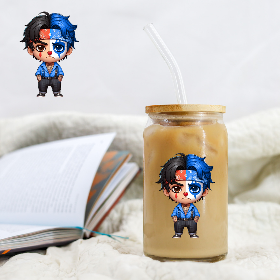 Chicano Boy Cry Later - UVDTF decals EXCLUSIVE DESIGNER