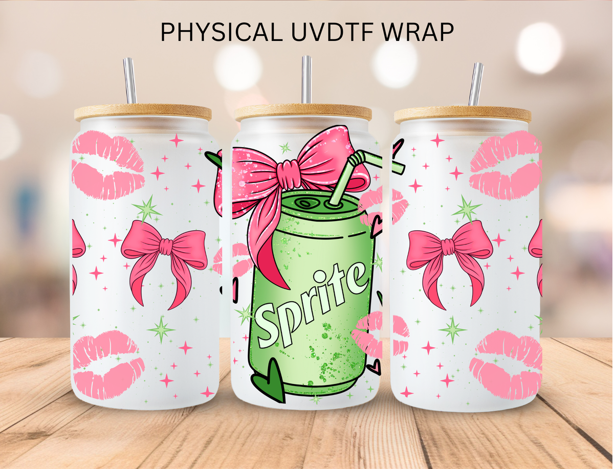 Coquette Soda Sprite - 16 oz / 20 oz Libby UV DTF