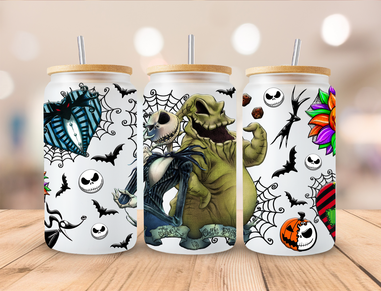 Skeleton Crew - 16 oz / 20 oz Libby UV DTF Wrap